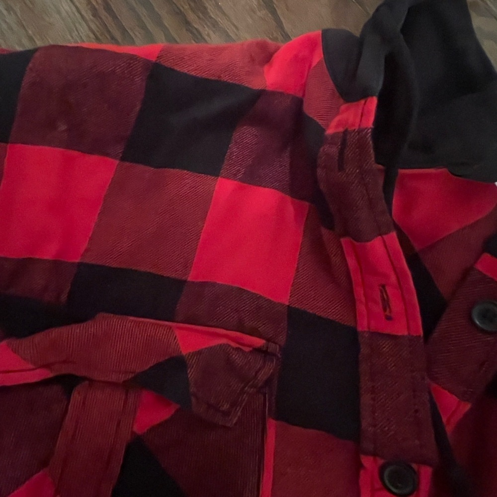 H&M Flannel w/hood